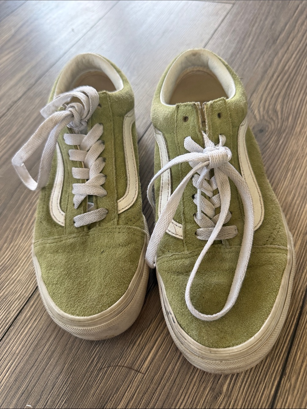 Vans Old Skool VR3 Suede HEIQ Water-Repellent Sneakers Sage Green Women’s 7